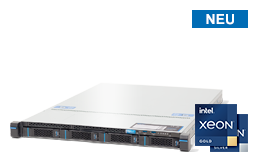 Server - Rack Server - 1HE - RECT™ RS-8591R4 - neueste Intel Xeon Scalable CPUs der 5. Generation im 1HE Rack Server