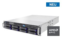 Server - Rack Server - 2HE - RECT™ RS-8639N8 - 2HE Rack Server mit AMD EPYC 9004 CPUs bis 128 Kerne