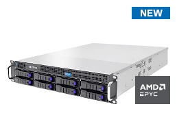 Server - Rack Server - 2U - RECT™ RS-8639N8 - 2U Rack Server with AMD EPYC 9004 CPUs up to 128 Cores