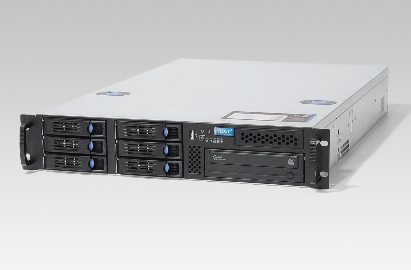 Failover Rect Rs Mr Cluster Two U Single Cpu Rack Server With Intel Xeon E V